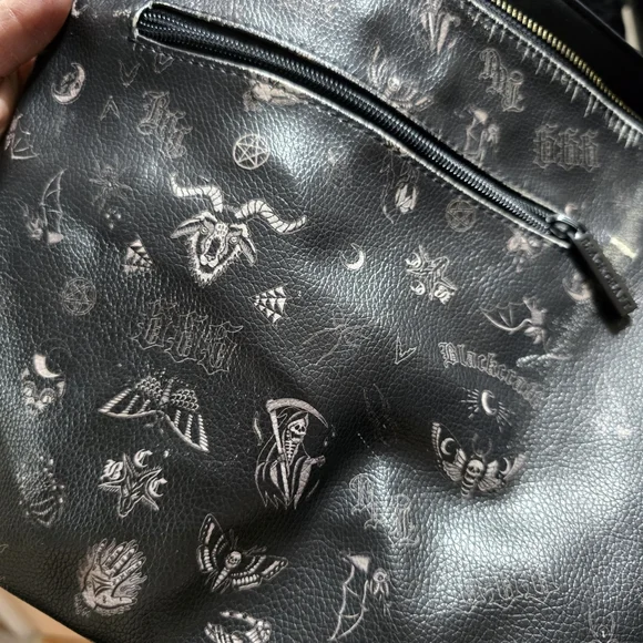 Blackcraft Cult Gothic Tattoo Flash Messenger Bag - Picture 4 of 7